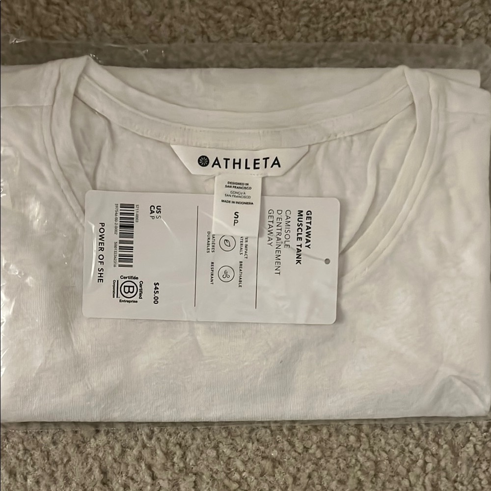 NWT in bag still Athleta Getaway Muscle Tank